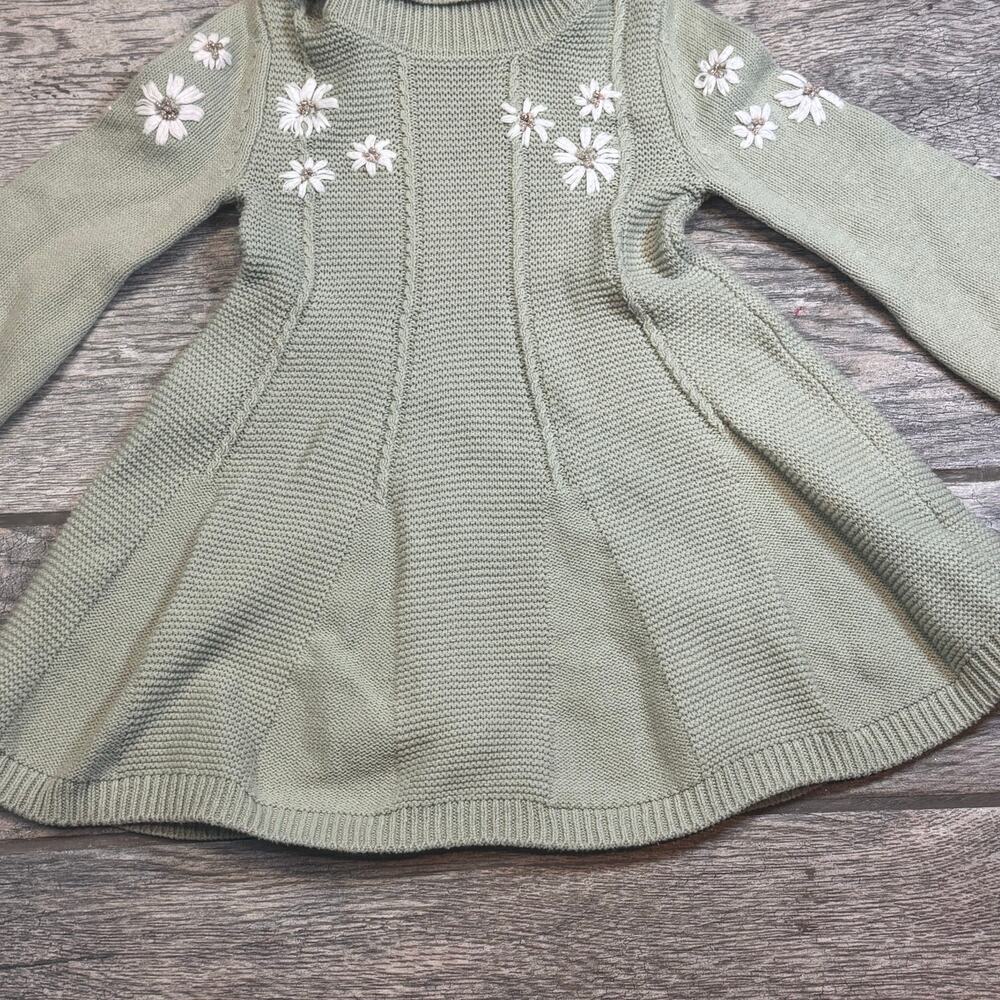 Cupcakes and Cashmere Turtleneck  A-line Sweater Dress Girls 2T - Picture 9 of 9